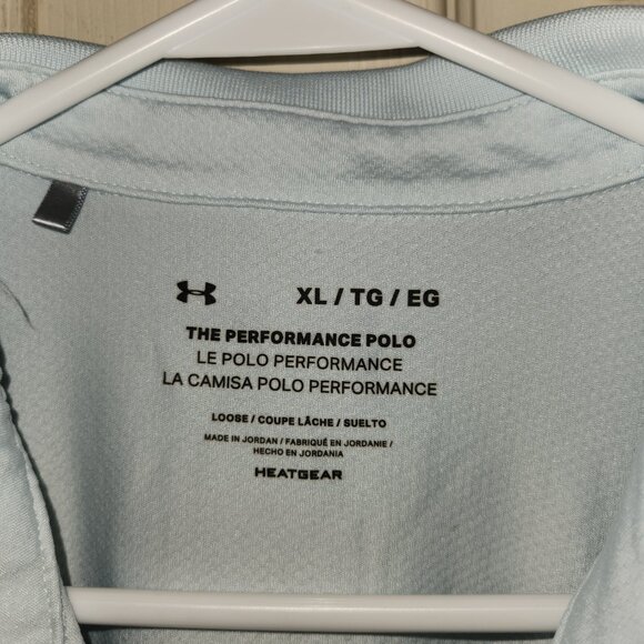 Pre-owned Under Armour Men's XL Performance Polo - Picture 3 of 3